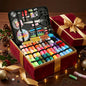 Portable Sewing Kit with Threads, Needles, Scissors