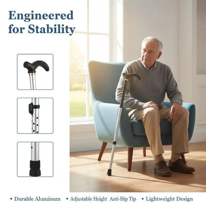 Walking Stick Crutch for Old Man
