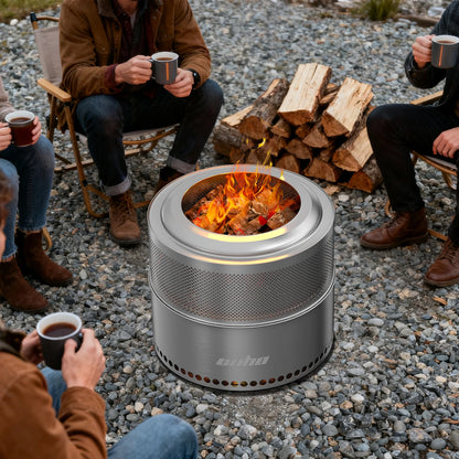 Wood Burning Firepit, Outdoor Camping Firewood Stove