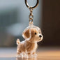 Transparent Dog Hair Storage Container, Memorial Keychain
