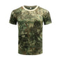 Camouflage T-shirt Men Breathable Tactical Combat