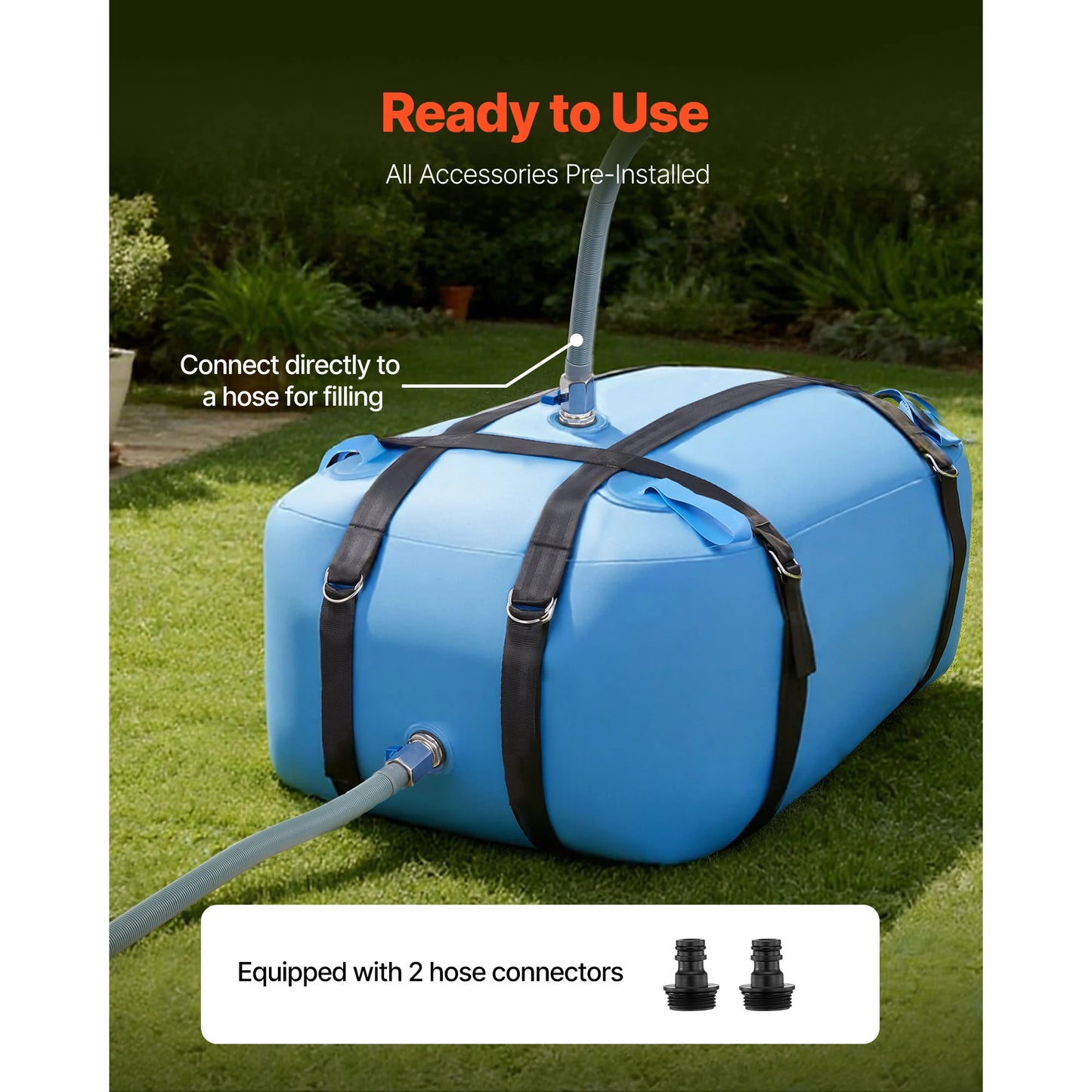 Water Storage Bladder, Portable & Collapsible