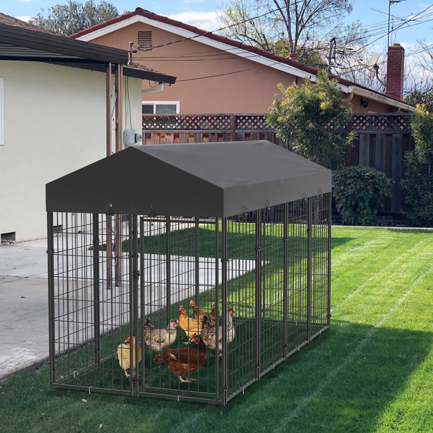 Large Dogs Welded Wire Kennels