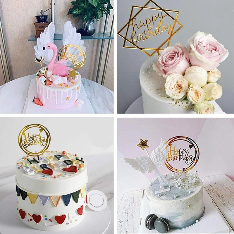 Happy Birthday Cake Topper