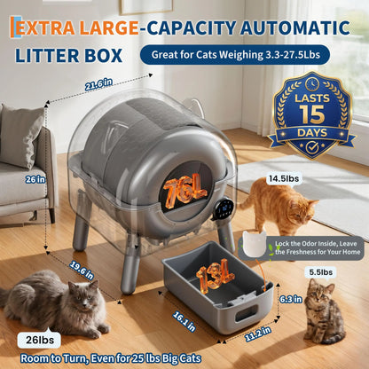 Self Cleaning Cat Litter Box