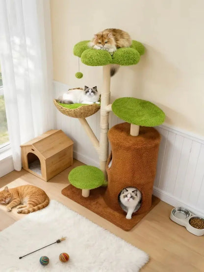 Cat Tree Tower, Scratching Post, Cat Condo House