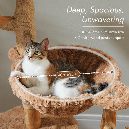 Cat Tree Tower with Sisal Scratching Post
