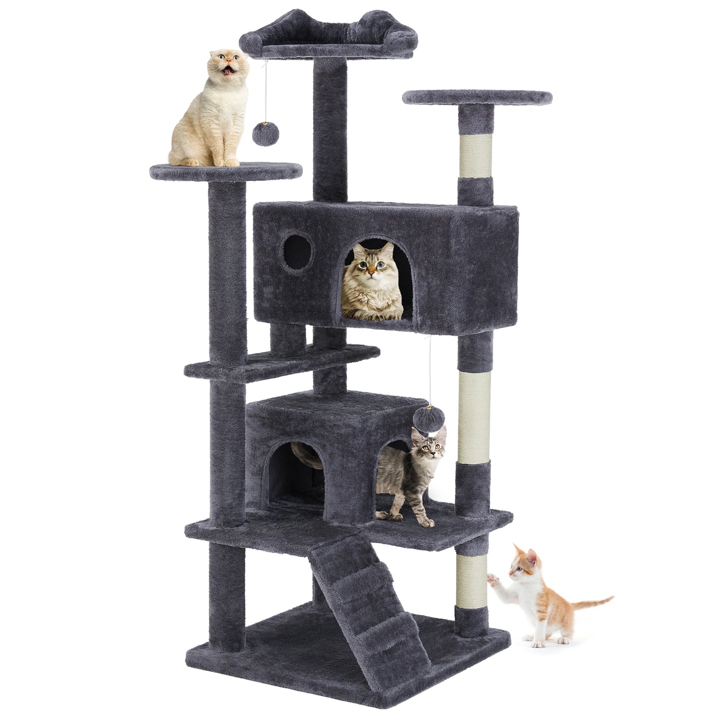 Cat Tree Tower Multi-Level with Sisal Scratching Post