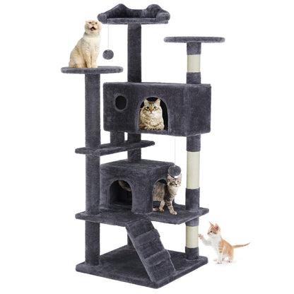 Cat Tree Tower Multi-Level with Sisal Scratching Post