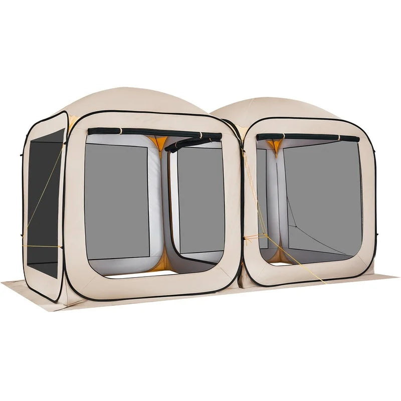Pop Up Tent, Portable Canopy with Netting Sides