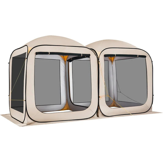 Pop Up Tent, Portable Canopy with Netting Sides