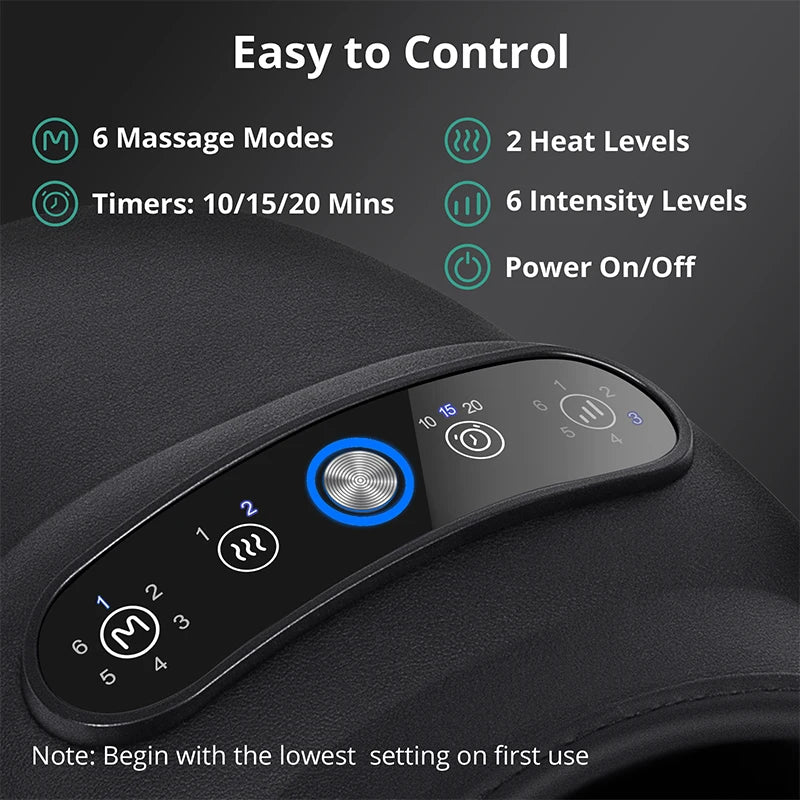 Hand  Hot Compress Palm Acupoint Massager