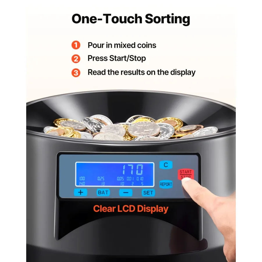 USD Coin Counter Coin Sorters