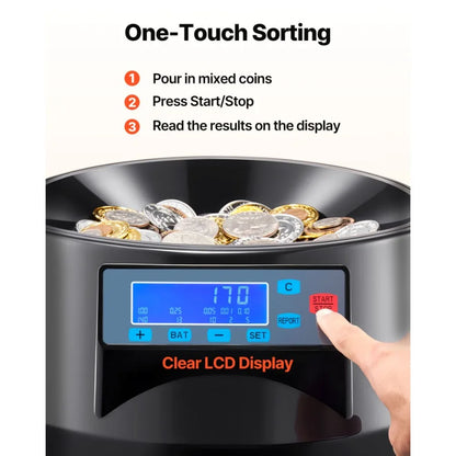 USD Coin Counter Coin Sorters