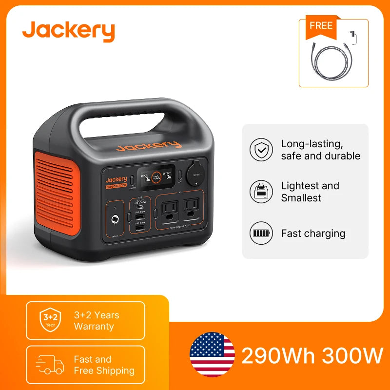 Portable Power  Station Solar Generator for Camping