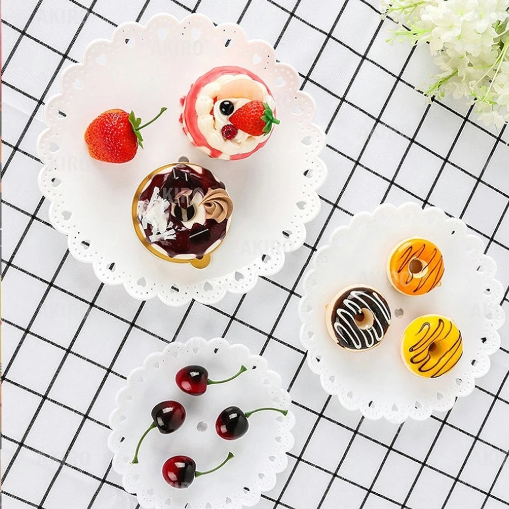 Cake  Fruit Plate Tray Display