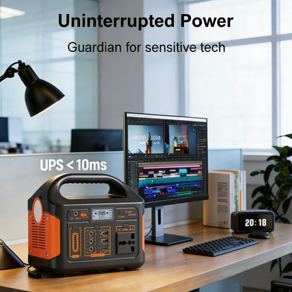 500W 300W Portable Power Station Emergency Power