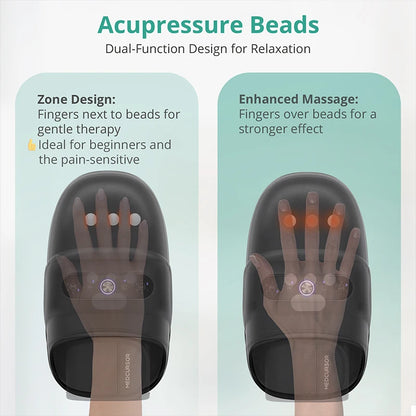 Hand  Hot Compress Palm Acupoint Massager