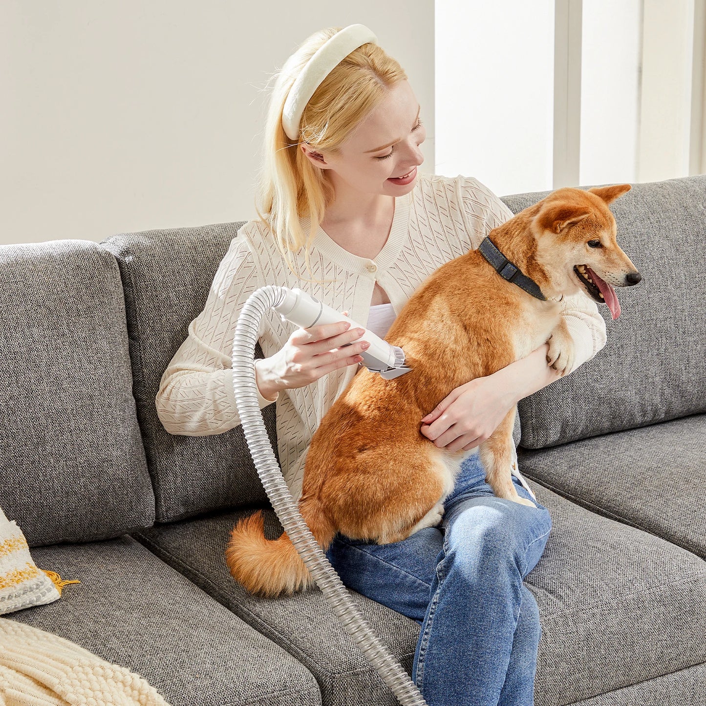 Pet Grooming Vacuum Kit