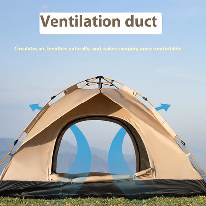 Instant Golden Tent - Sun & Rain Shelter