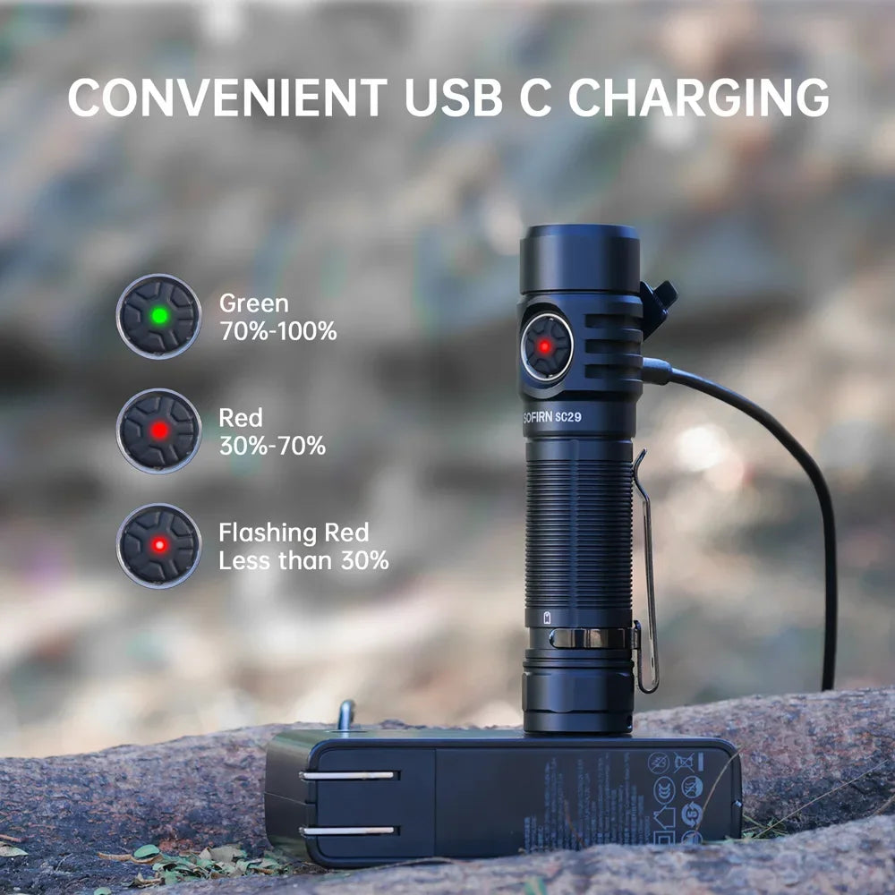 Flashlight, Rechargeable, LED,