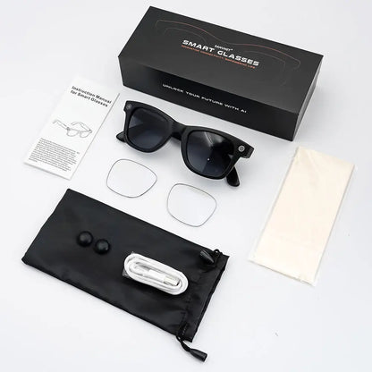 Consumer Electronics Smart Glasses, Video with Camera, Sunglasses,  Music Player