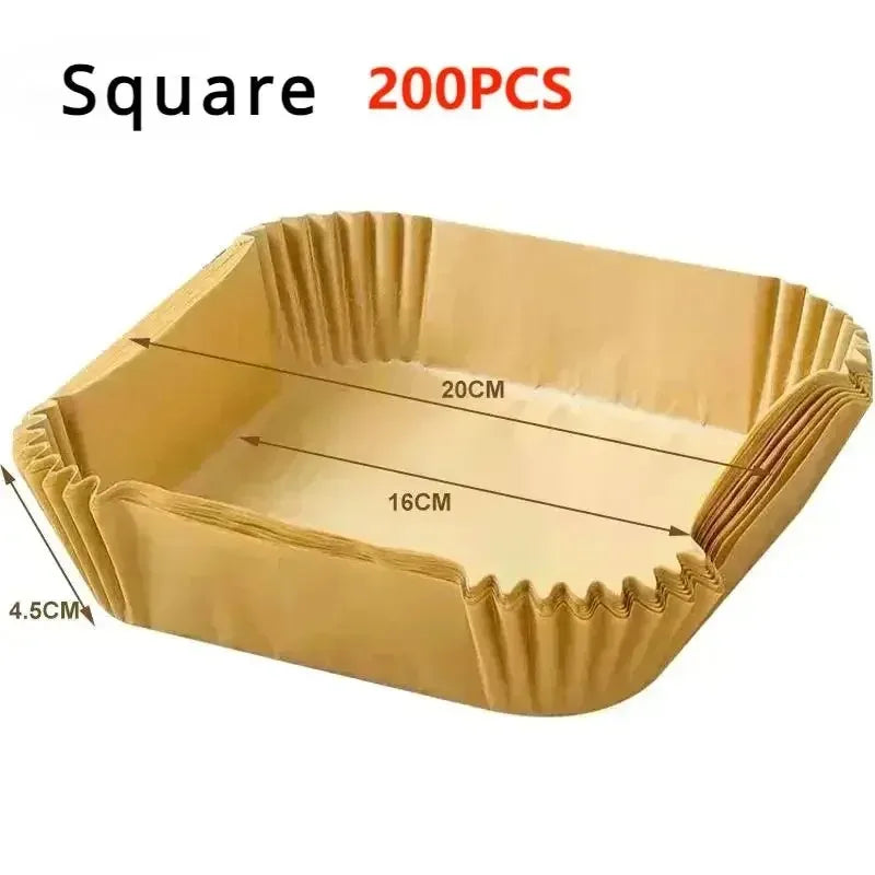 Air Fryer Baking Papers and Round  Paper Liners