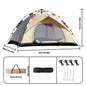 Camping Windproof Tents, Easy To Set Up, lightweight