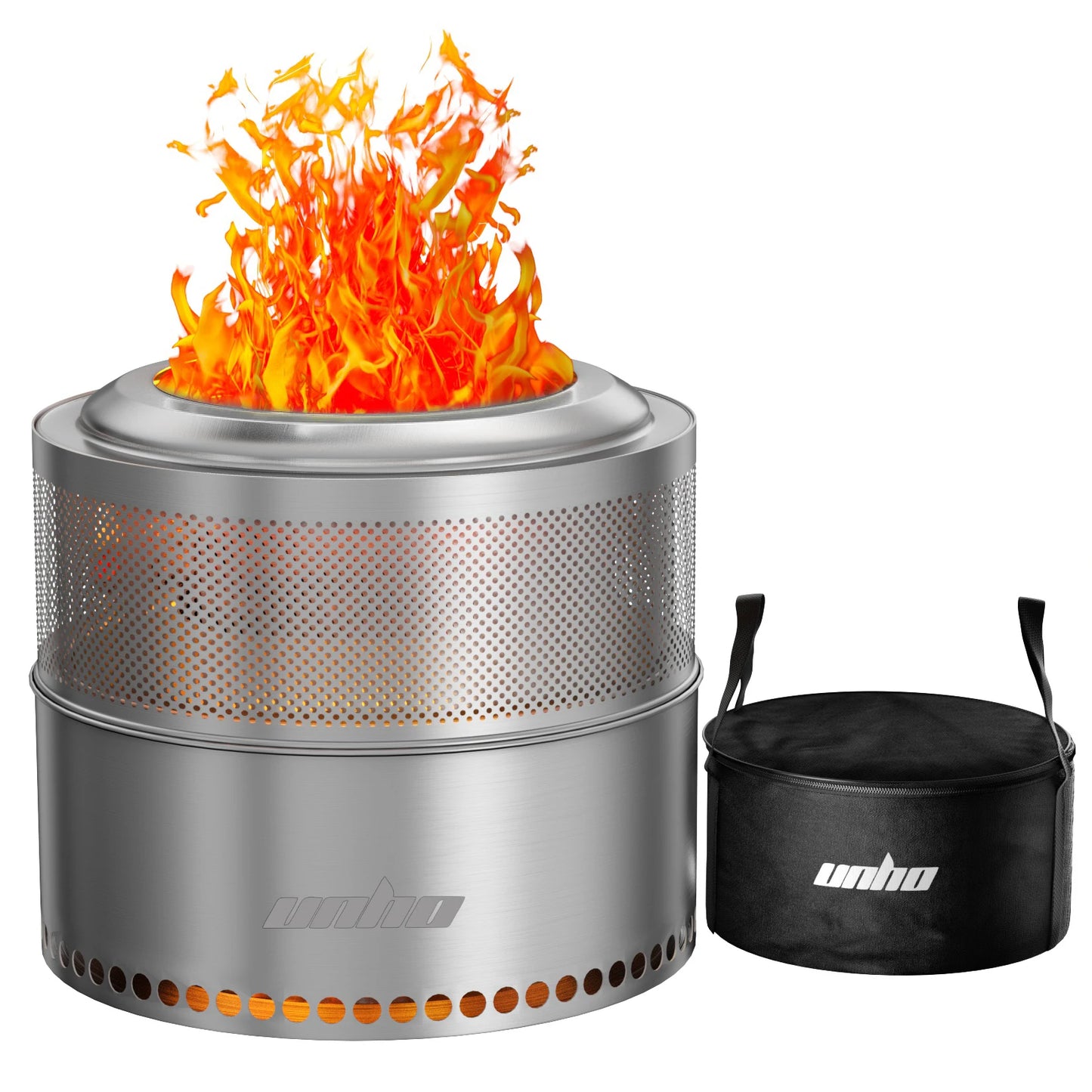 Wood Burning Firepit, Outdoor Camping Firewood Stove
