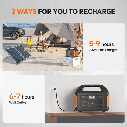 Portable Solar Generator  Backup Power Bank