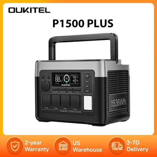 Portable Power Station, Solar Generator, Battery Backup