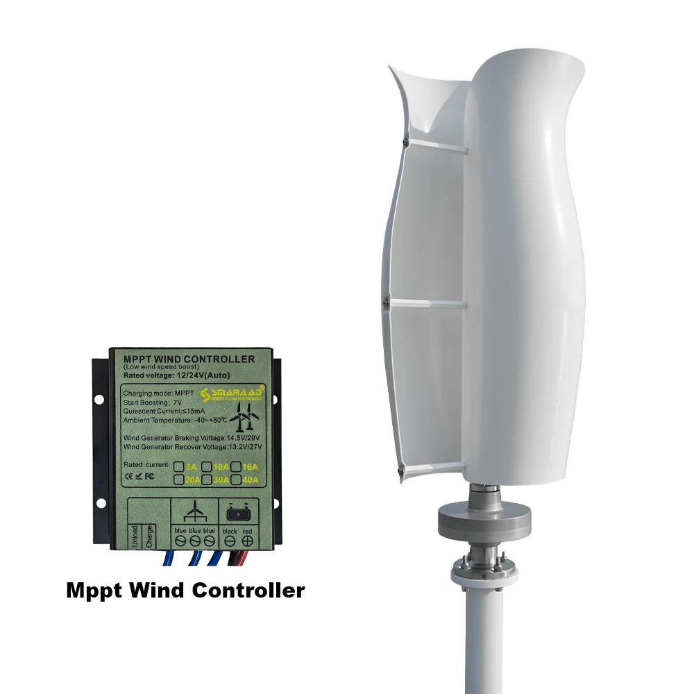 Vertical Wind Turbine  Low-Speed Permanent Magnet Generator