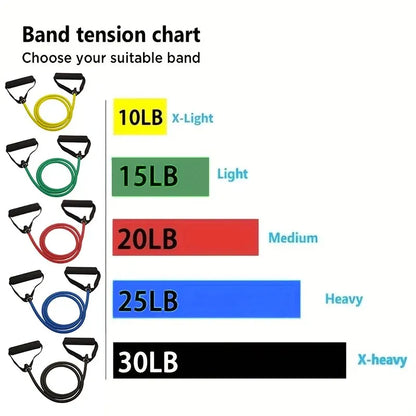 Resistance Bands With Handles, Strength Training