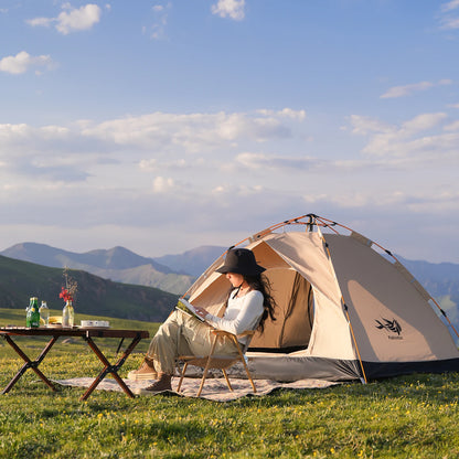 Instant Golden Tent - Sun & Rain Shelter