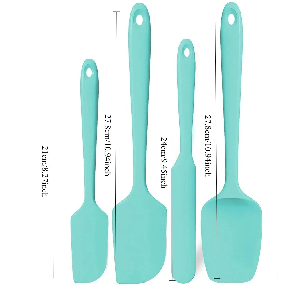 Kitchen Silicone Spatula Set, 600ºF High Heat