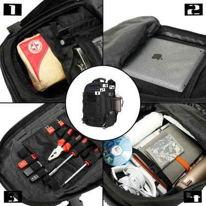 Backpack Army Rucksack Outdoor Travel Hiking