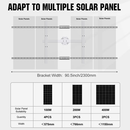 Solar Panel Single Axis Tracking System