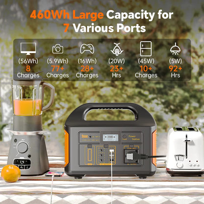 Portable Solar Generator  Backup Power Bank