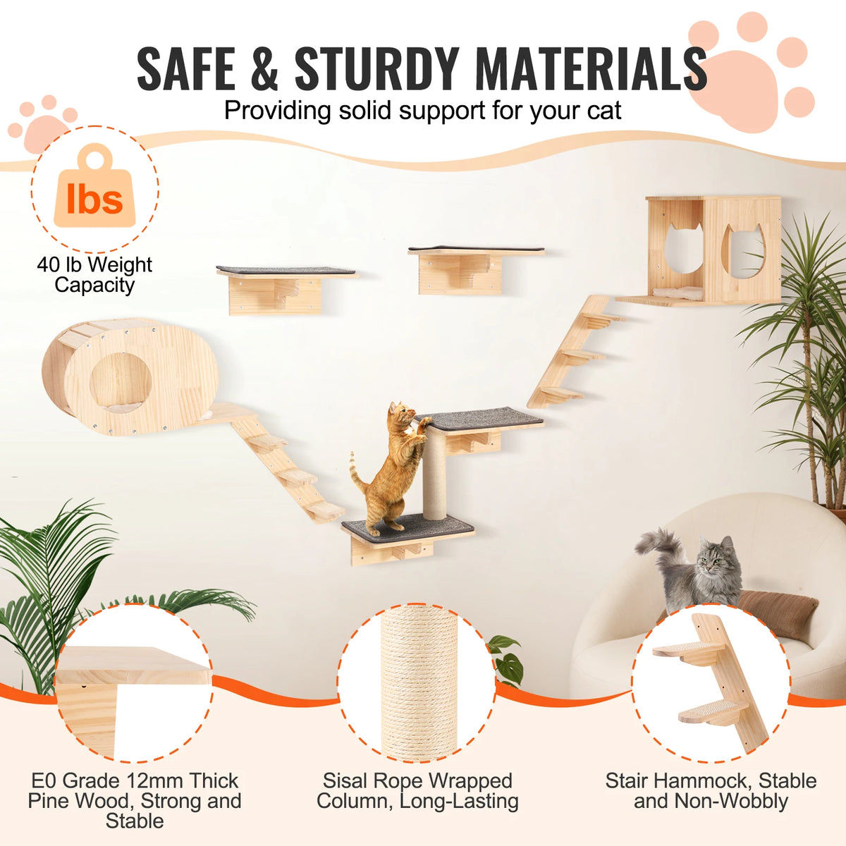 Wall Mounted Cat Shelves Cat Wall Shelves and Perches