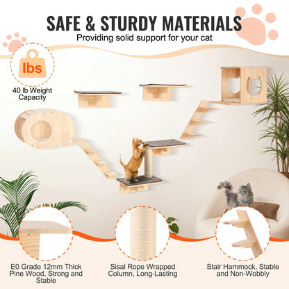 Wall Mounted Cat Shelves Cat Wall Shelves and Perches