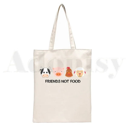 Reusable Shopping Canvas Tote Bags