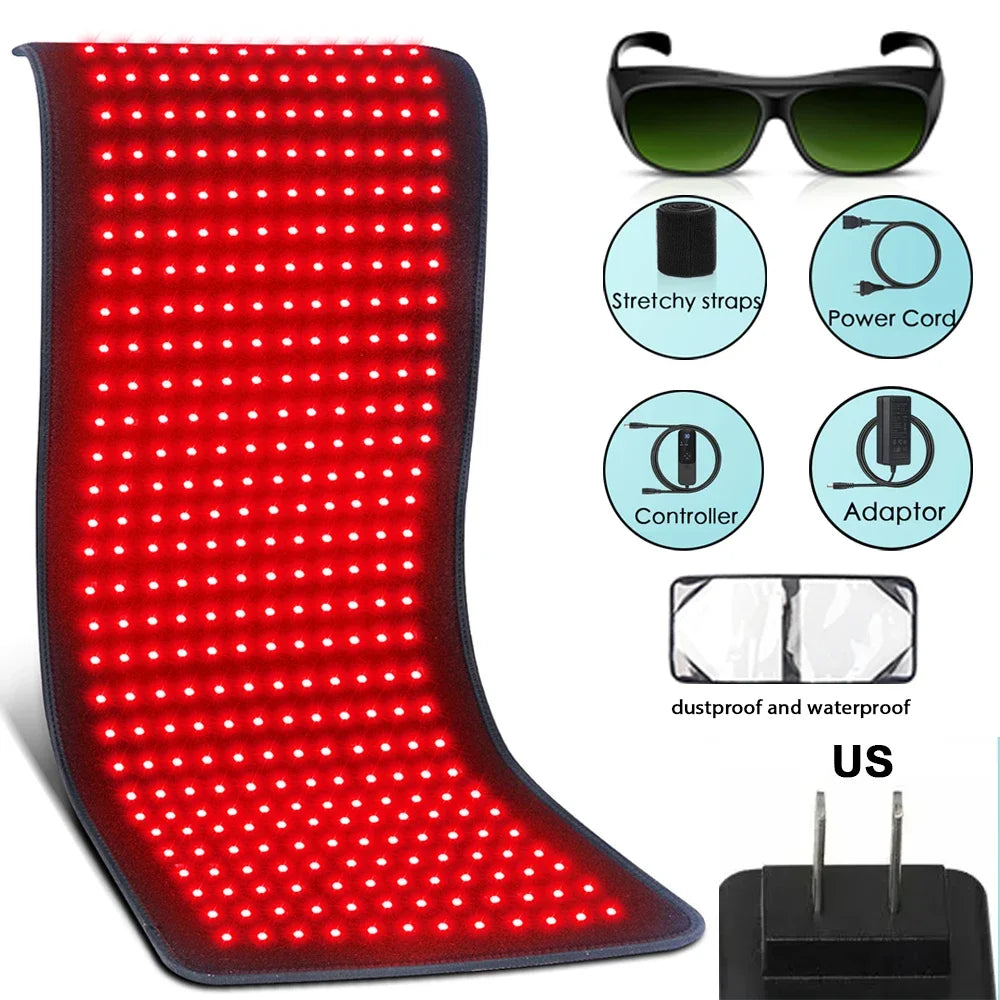 Updated Red Light Heating Pad Muscle Pain, Infrared
