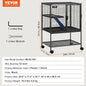 Rolling Small Animal Cage for Rats Hamster Guinea Chinchilla