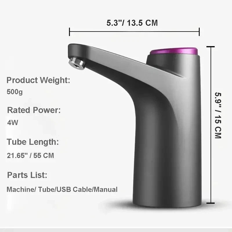 Portable  Water Dispenser With Electric Pump