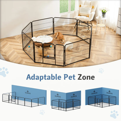 Dog Playpen  24 Inch to 32 Inch Foldable for Camping