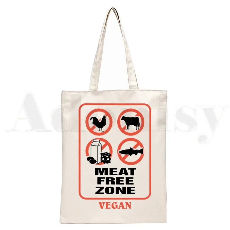 Reusable Shopping Canvas Tote Bags