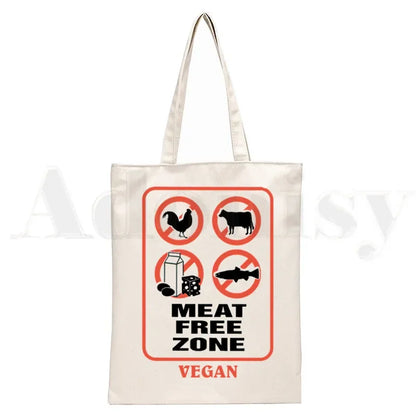 Reusable Shopping Canvas Tote Bags