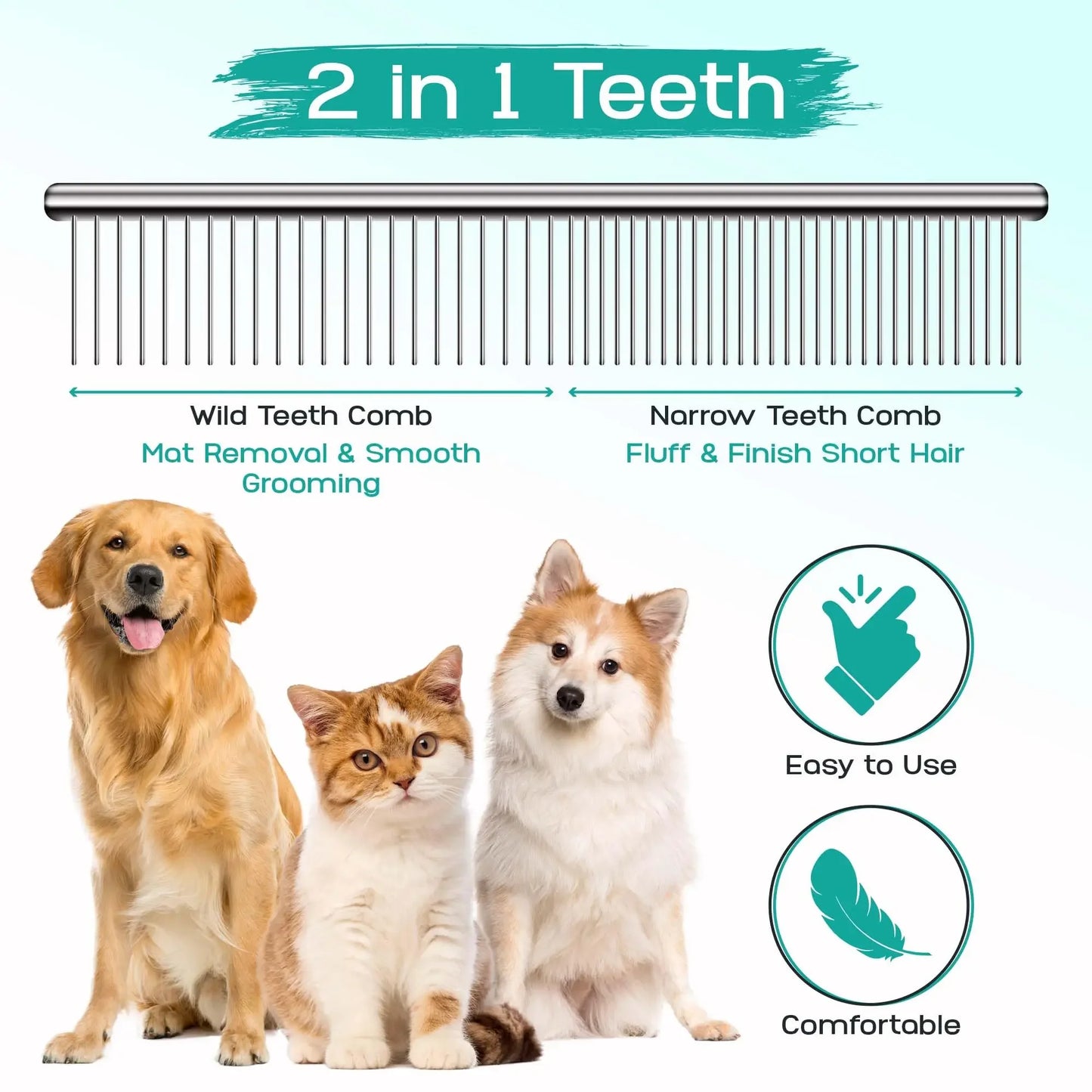 Dogs Grooming Scissors, Dog and Cat Hair Thinning