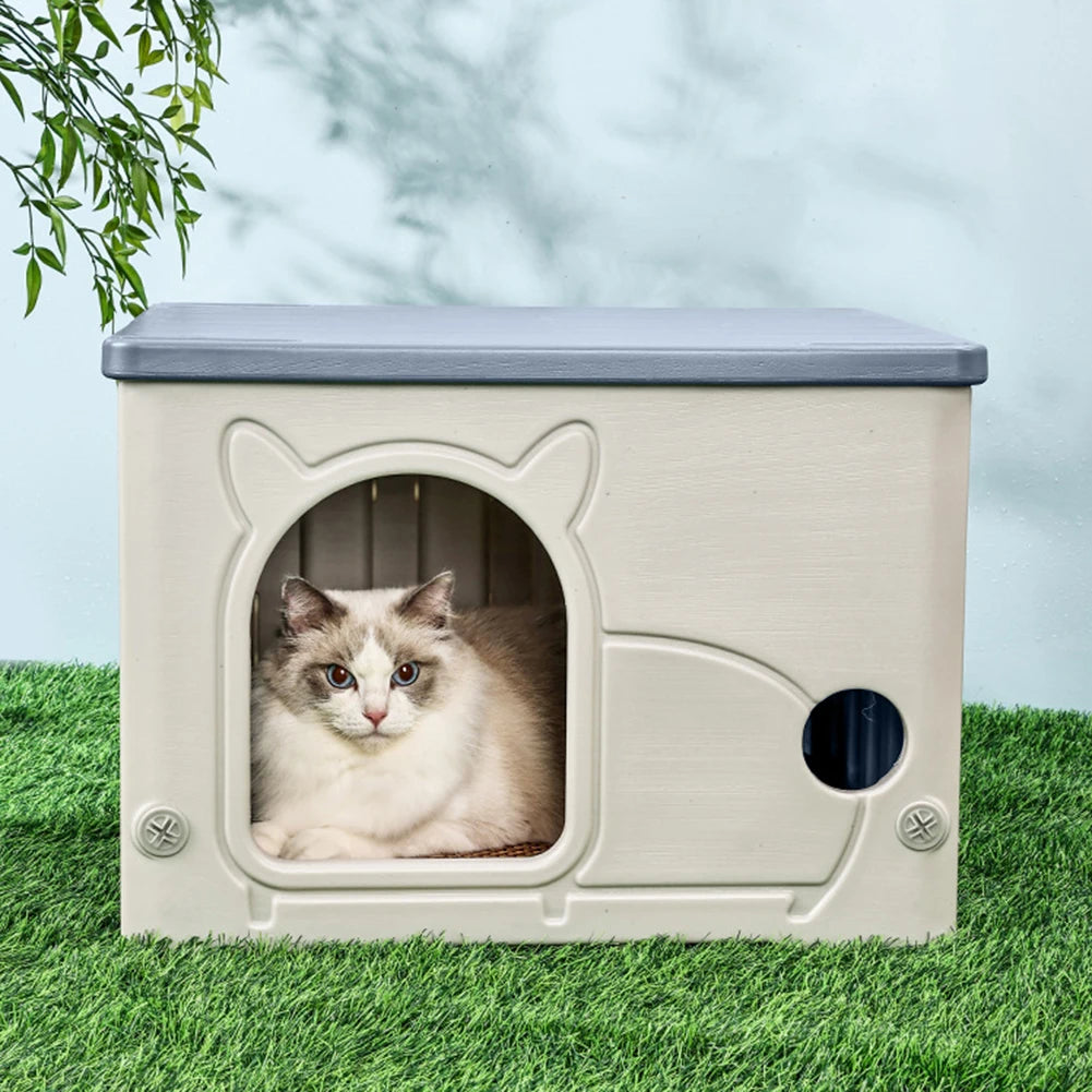 Cat Houses & Condos Rainproof for Small Pets