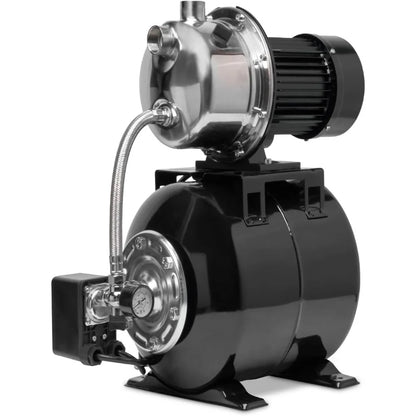 Shallow Well Pump with Pressure Tank,